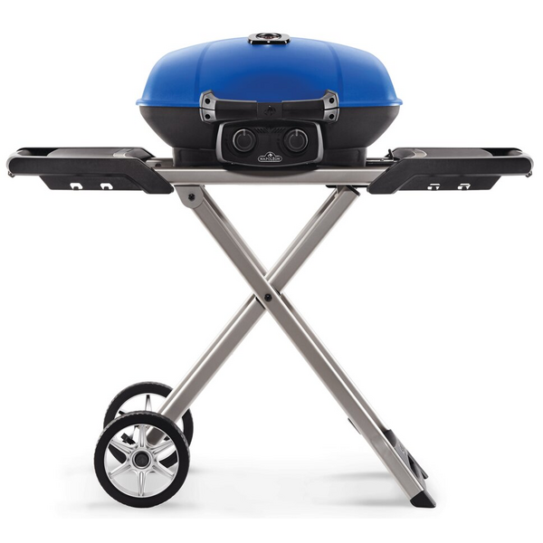 Napoleon Travel Q 285 With Scissor Cart Portable LPG BBQ TQ285X-BL-1-AU