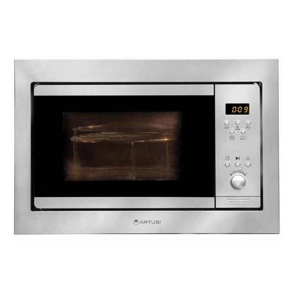 Artusi 25L Built-In Microwave Oven 900W Stainless Steel AMO25TK AMO25TK1