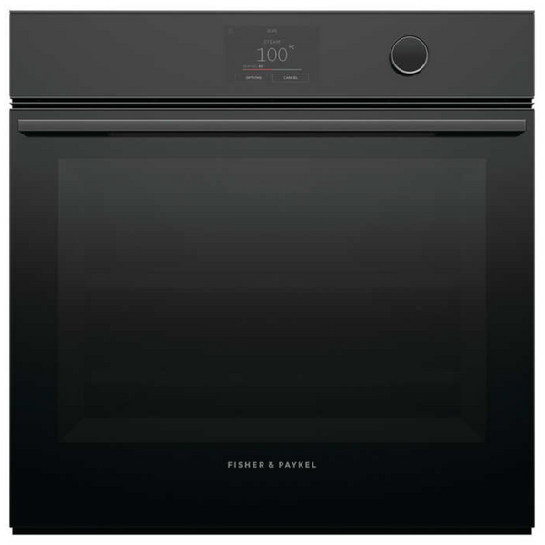 Fisher & Paykel Series 11 60cm Minimal Combi-Steam Oven Black Glass OS60SMTDB1