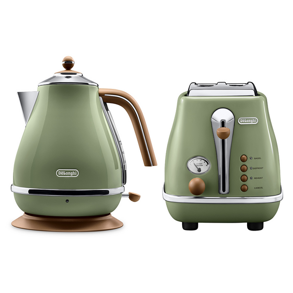 Delonghi Icona Vintage Breakfast Pack Green CTO2VGR-KBO2