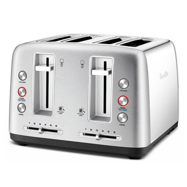 Breville the Toast Control 4 Slice Toaster LTA670BSS