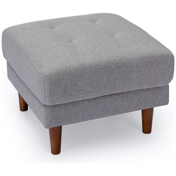 Zinus Adair Modern Ottoman Light Grey AU-AD-LG-OT