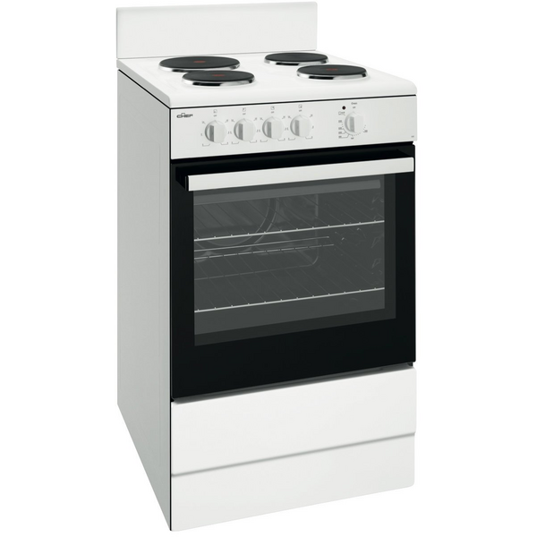 Chef 54cm Electric Conventional Freestanding Oven-White CFE532WB