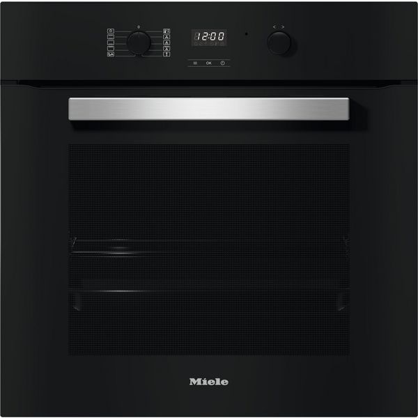 Miele 60cm Electric Built-In Oven Black H2457BOBSW