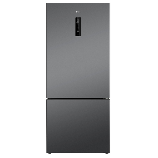 TCL 416L Bottom Mount Refrigerator Grey P445BFG