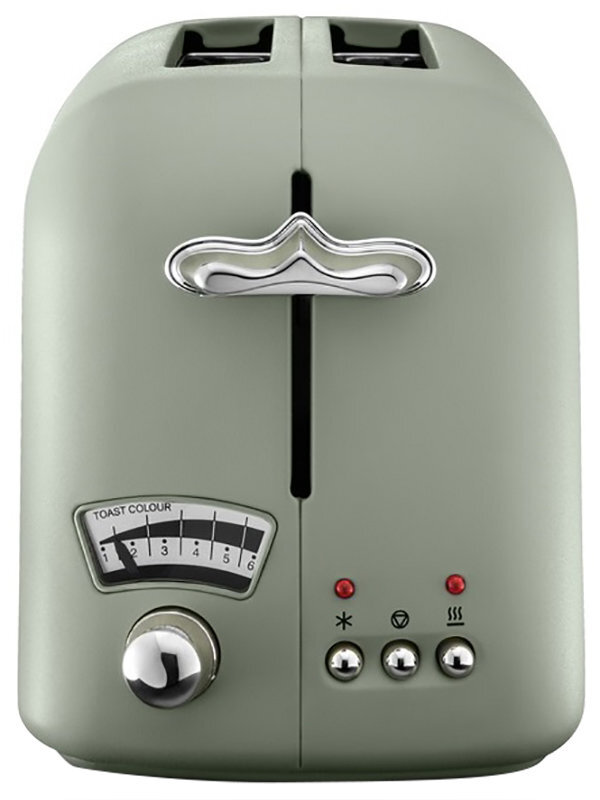 Delonghi Argento Flora Slice Toaster CTO2GR