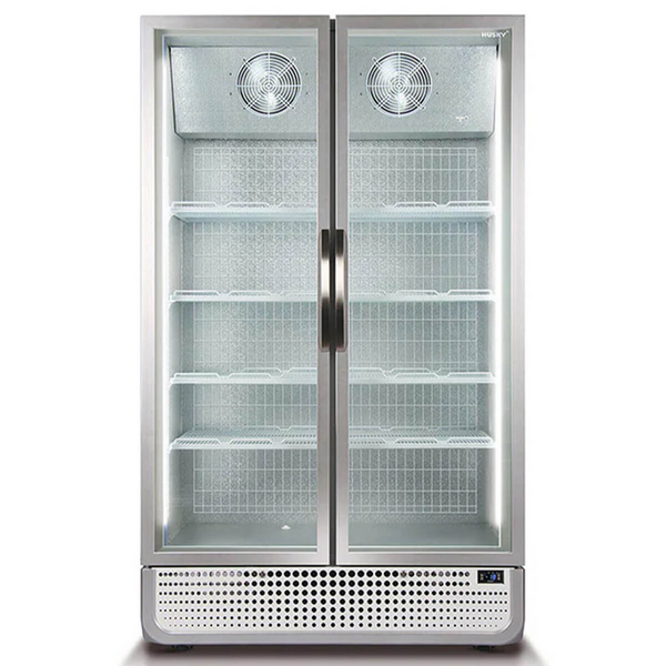Husky 771L Double Door Upright Beverage Freezer White F10PRO-H-WH-AUHU