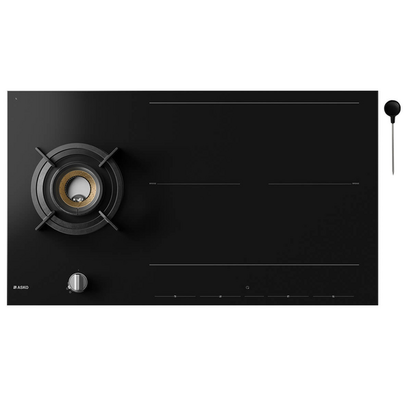 ASKO 90cm Duo Fusion Cooktop with Celsius Cooking Black HIG89524BGD1