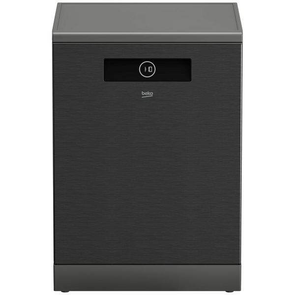 Beko 60cm Freestanding Dark Stainless Steel Dishwasher BDF1640DX