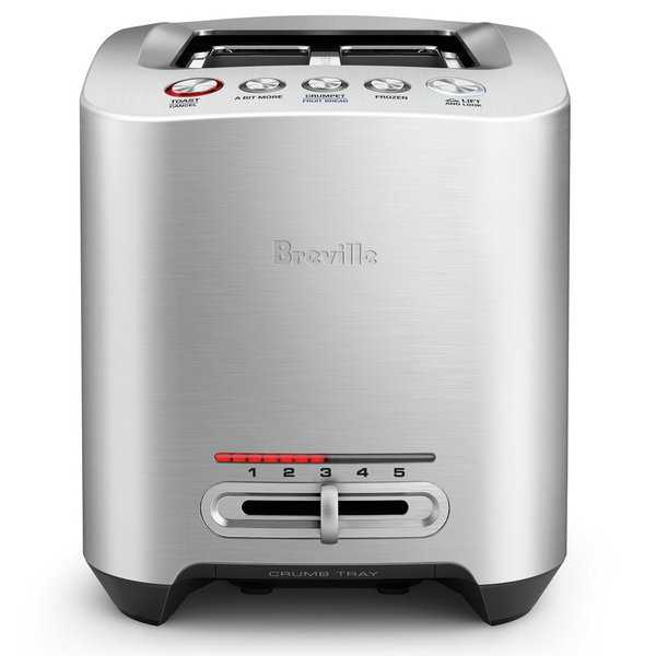 Breville the Smart Toast 2 Slice Toaster BTA825BSS