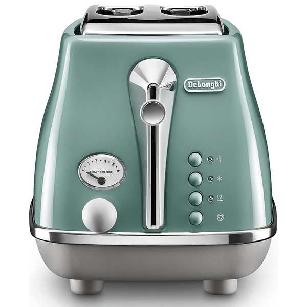 Delonghi Icona Capitals Two Slice Toaster Toronto Green CTOC2003GR