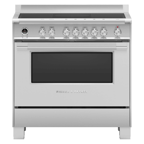 Fisher & Paykel 90cm Series 9 Classic Freestanding Induction Oven Stainless Steel OR90SCI6X1