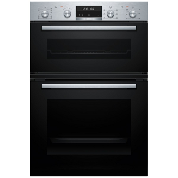 Bosch 60cm Series 6 Built In Double Oven Stainless Steel MBG578FS3A