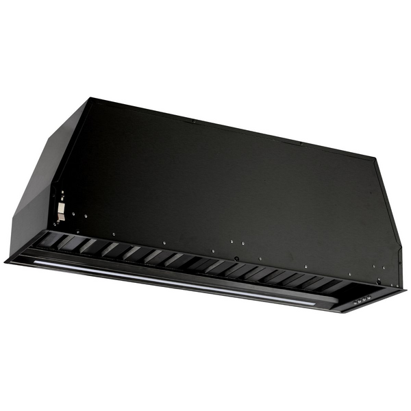 Glem Gas 85cm Black Stainless Steel Offboard Undermount Rangehood GQA85UCN