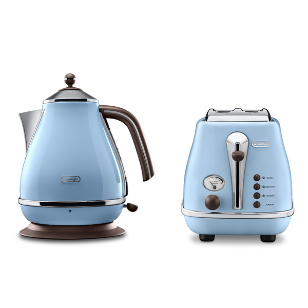Delonghi Icona Vintage Breakfast Pack Azure CTO2VAZ-KBO2