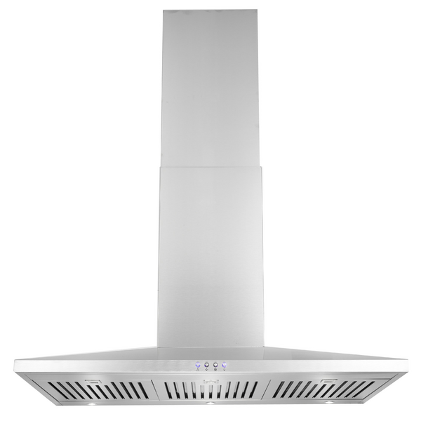 Glem Gas Glem 90cm QuietAir Stainless Steel Slim Line Canopy Rangehood GQA90SC