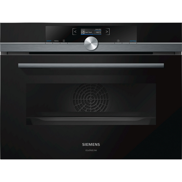 Siemens 60cm iQ700 studioLine Compact Combi-Microwave Oven 900W CM833GBB1A
