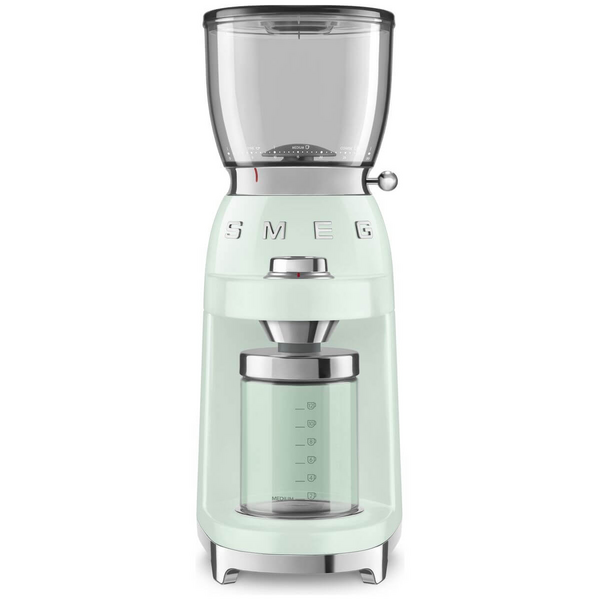 Smeg 50’s Retro Style Coffee Grinder Pastel Green CGF01PGAU