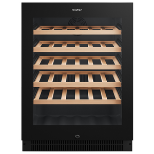 Vintec 41 Bottle Single Zone Wine Fridge VWS820SCB-X