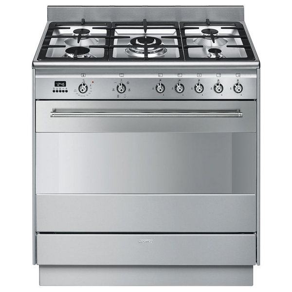 Smeg 6 burner gas electric oven top