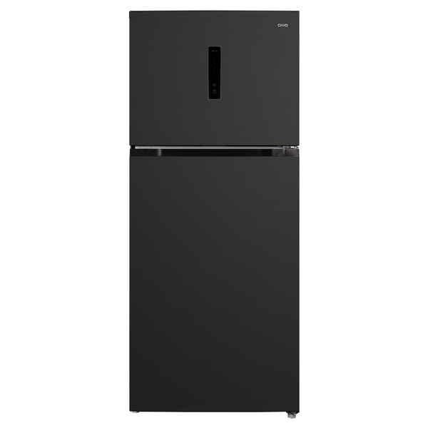 CHiQ 410L Top Mount Fridge Black Steel CTM409NBS5E