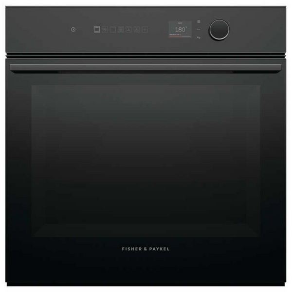 Fisher & Paykel Series 7 60cm Minimal Pyrolytic Built-In Oven Black Glass OB60SM16PLB1