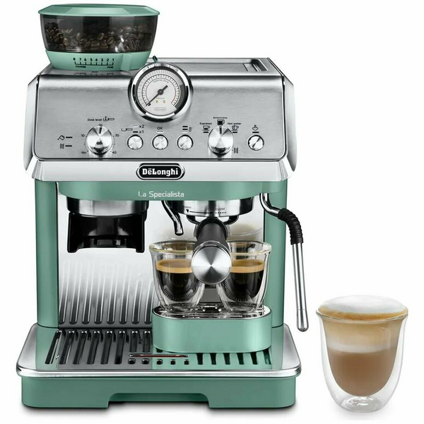 Delonghi La Specialista Arte Manual Coffee Machine Toronto Green EC9155GR  Andoo
