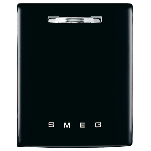 Smeg 60cm Fab Retro Built-in Dishwasher Black DWIFABNE4