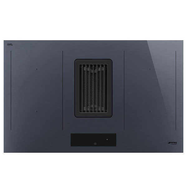 Smeg 83cm Linea Integrated Induction Cooktop Neptune Grey HOBD182DG