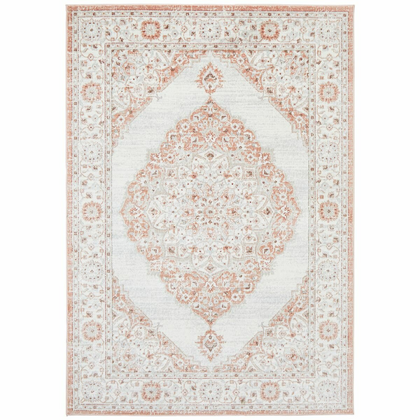 Rug Culture Emotion Power Loomed Rug 400x300 EMO77PEACH400X300 | Andoo