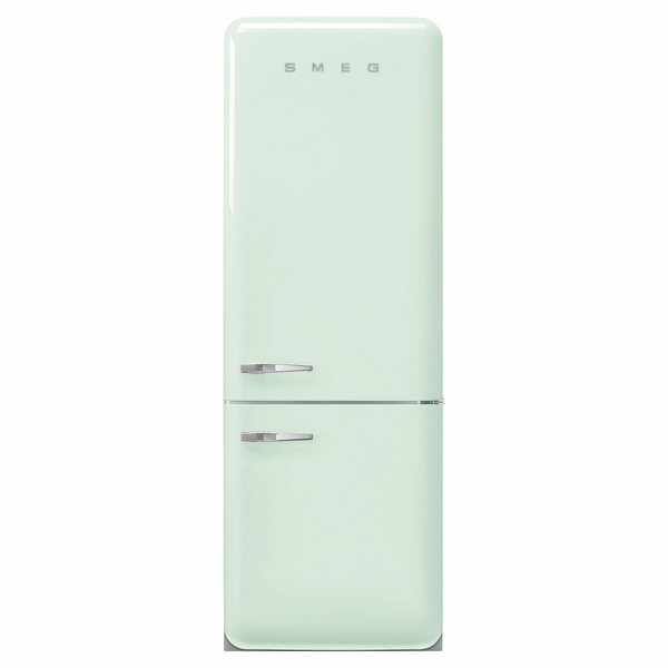 Smeg FAB 50's Style 481L Bottom Mount Refrigerator Pastel Green FAB38RPG5AU