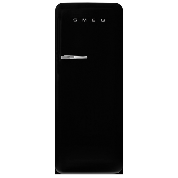 Smeg FAB28 50s Style 270L Retro Refrigerator Matte Black FAB28RDBLM5