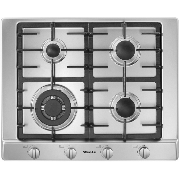 Miele 65cm Stainless Steel Natural Gas Cooktop KM2012GSS
