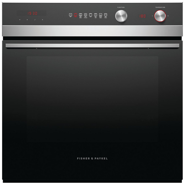 Fisher & Paykel Series 5 Contemporary 60cm Pyrolytic Built-In Oven Stainless Steel OB60SC7CEPX3