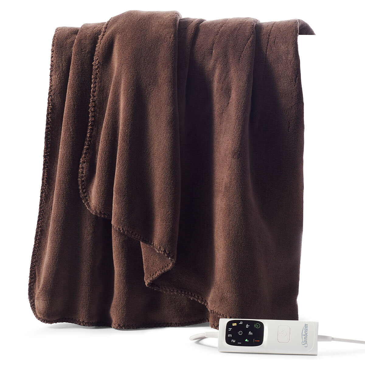 Sunbeam Feel Perfect Cosy Microfleece Heated Throw TRF4100 Andoo
