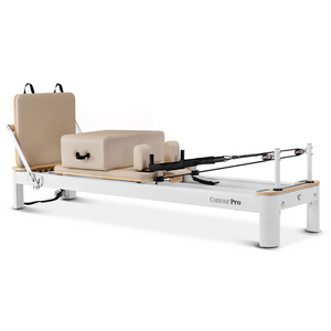 Lifespan Fitness Contour Pro Aluminium Reformer Pilates Bed Set Beige LFRF-CONTPROB