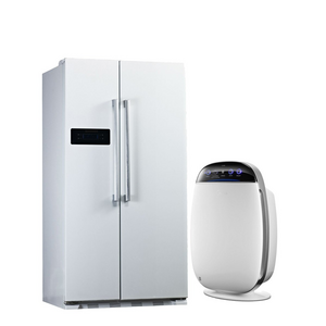 Midea 580L Side by Side Fridge With Free Air Purifier MSS580WGIFT