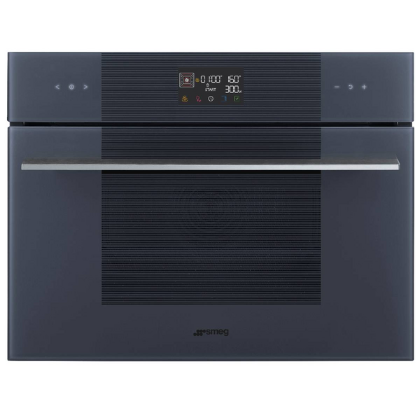 Smeg Linea Compact Speed Oven - Neptune Grey SOA4102M1G
