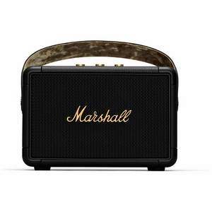 Marshall Kilburn II Wireless Bluetooth Portable Speaker Black and Brass 1005923