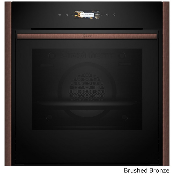 NEFF 60cm Pyrolytic Slide & Hide Oven Brushed Bronze B59CR72Y0A-BB