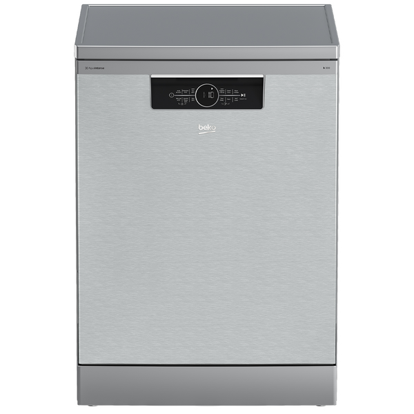 Beko 60cm Freestanding Dishwasher 16 Place Platinum Steel BDFB1630X