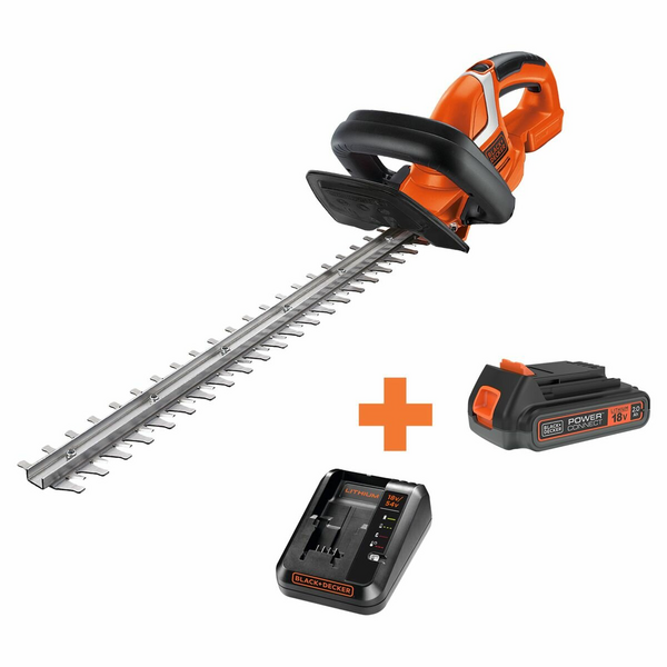 Black & Decker 18V Lithium Ion Hedge Trimmer GTC1845L20-XE