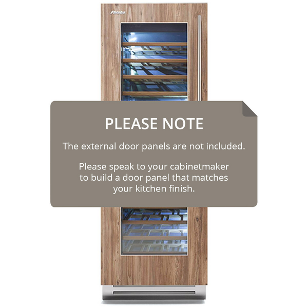 Fhiaba 75cm Integrated Wine Cellar Left Hinge S7490FW3A