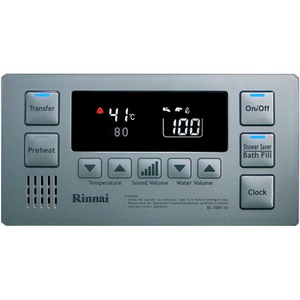 Rinnai Deluxe Bathroom Controller BC100V1S