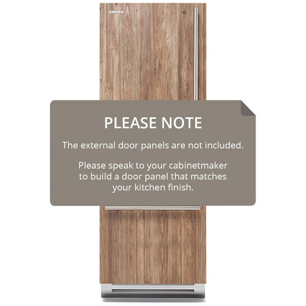 Fhiaba 335L Integrated Fridge with TriMode and Ice Maker Left Hinge S7490TST3IA