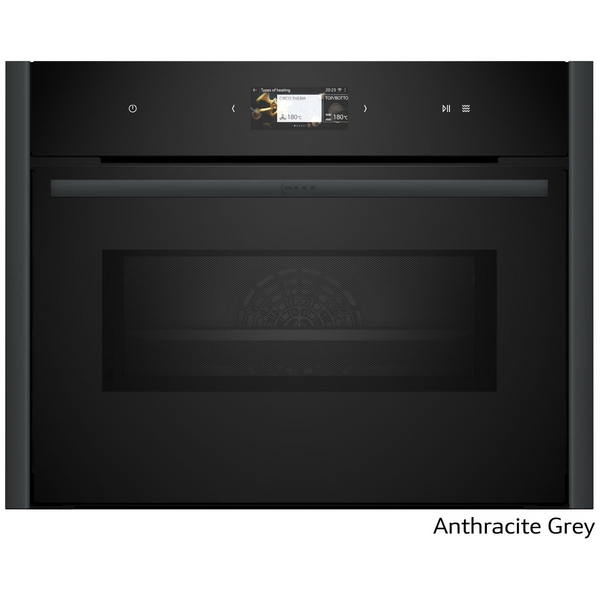 NEFF 45cm Compact Oven with Microwave Anthracite Grey C29MS3AY0-AG