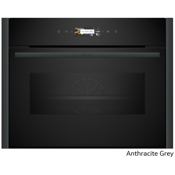 NEFF 45cm Compact Oven with Microwave Anthracite Grey C29MR21Y0B-AG