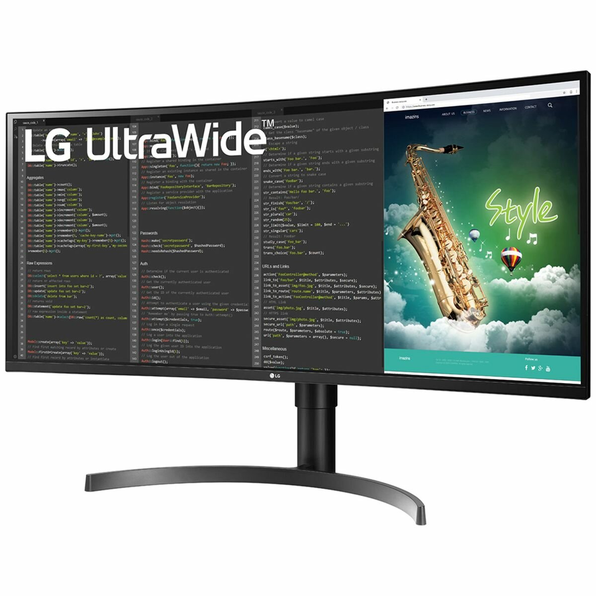 LG 35 Inch UltraWide QHD HDR VA Curved 