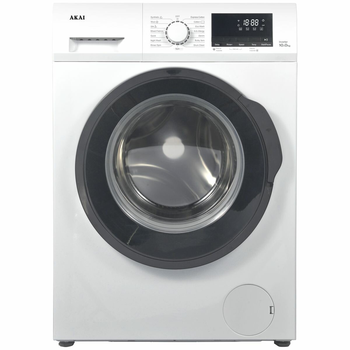 Akai 8kg Front Loader Washing Machine With WIFI White AKFL8S ubicaciondepersonas.cdmx.gob.mx