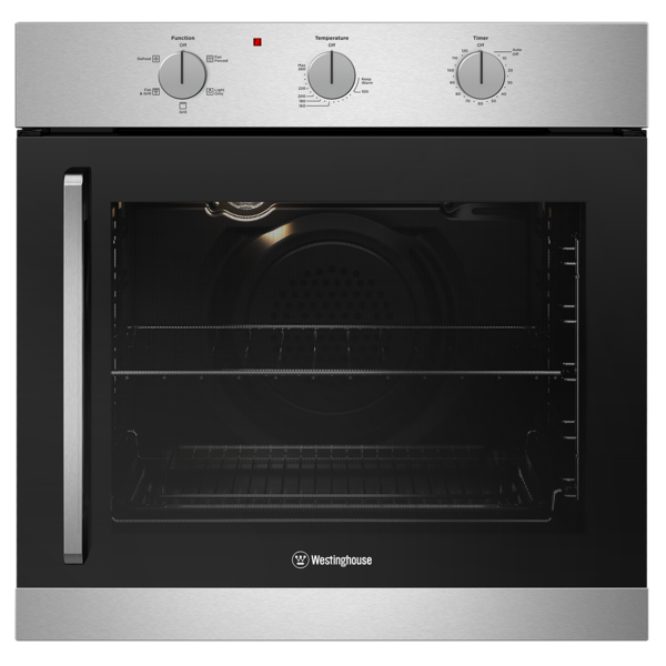 Westinghouse 60CM Multi-Function Stainless Steel Natural Gas Oven  WVG613SCNG | Andoo